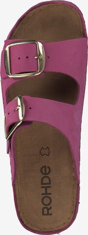 Mule '6222' ROHDE en rose