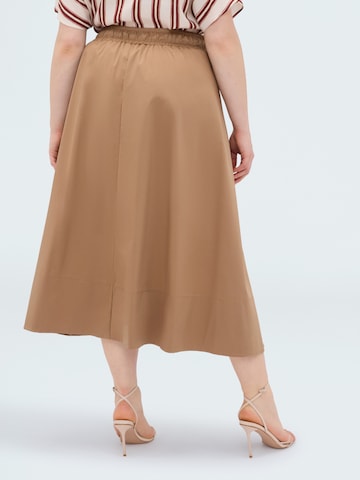 Jupe Fiorella Rubino en marron