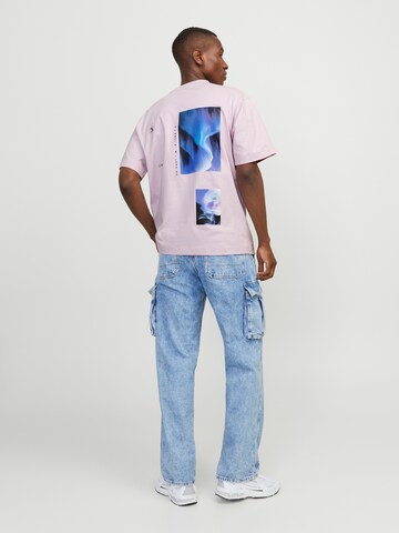 JACK & JONES Bluser & t-shirts 'Solarrize' i lilla