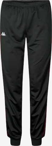 KAPPA Regular Broek 'Banda Wrastoria' in Zwart: voorkant