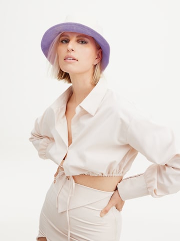 Karolina Kurkova Originals Hat 'Jaden' in Purple: front