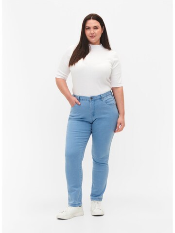 Slimfit Jeans di Zizzi in blu