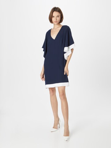 Robe 'YAIRA' Lauren Ralph Lauren en bleu : devant