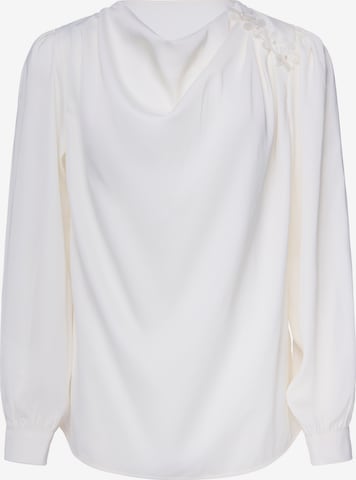 usha BLACK LABEL Blouse in Beige: voorkant