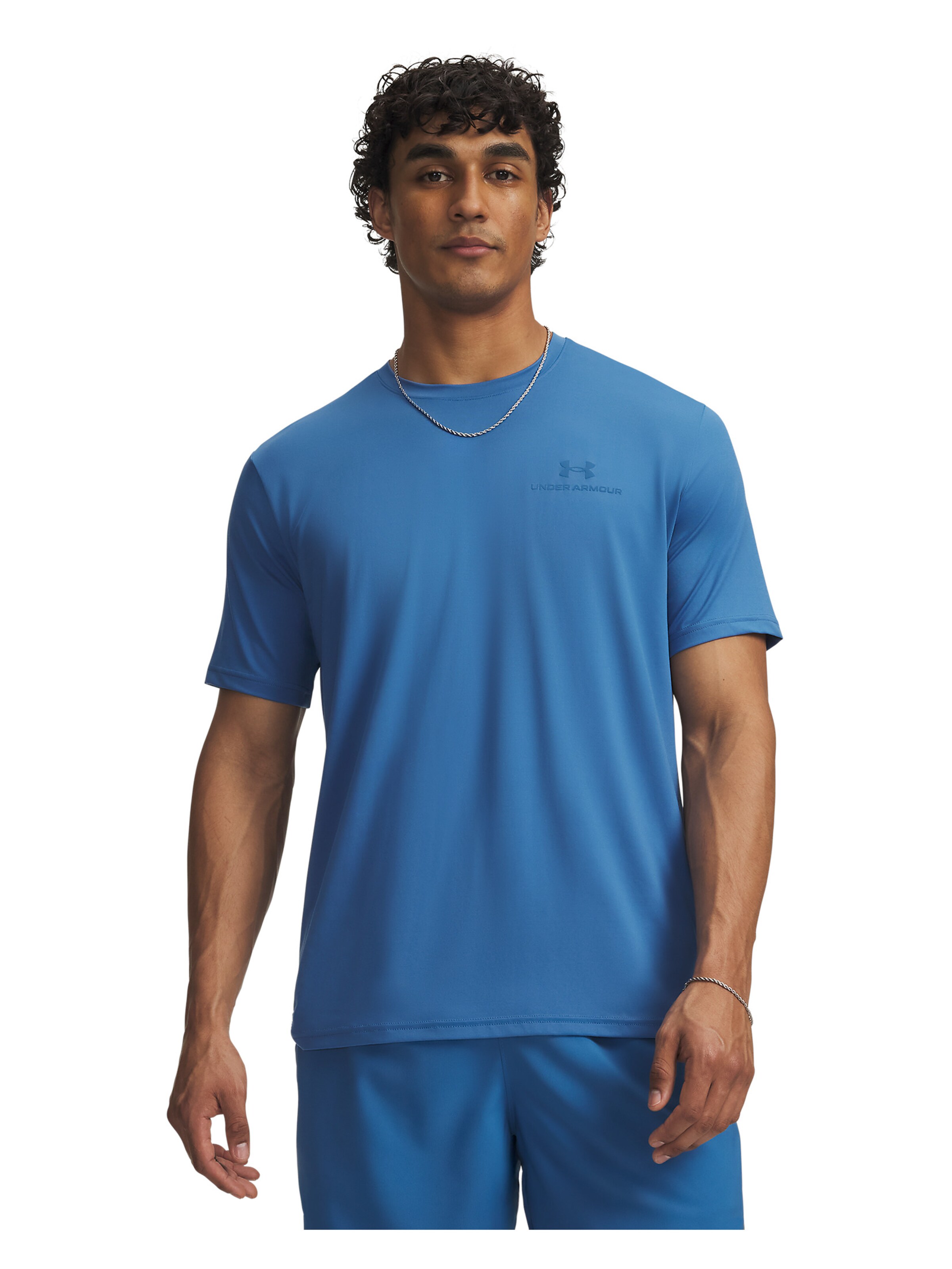 UNDER ARMOUR Performance shirt 'Vanish Energy' in Blue: front