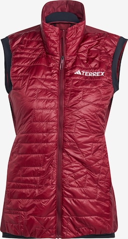 ADIDAS TERREX Sports Vest 'Xperior Varilite' in Red: front