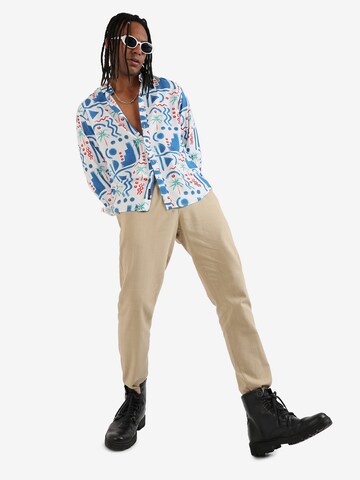 Campus Sutra Regular fit Button Up Shirt 'Kaleb' in Mixed colours