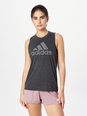ADIDAS SPORTSWEAR Sports Top 'Future Icons Winners 3.0' in Black: front