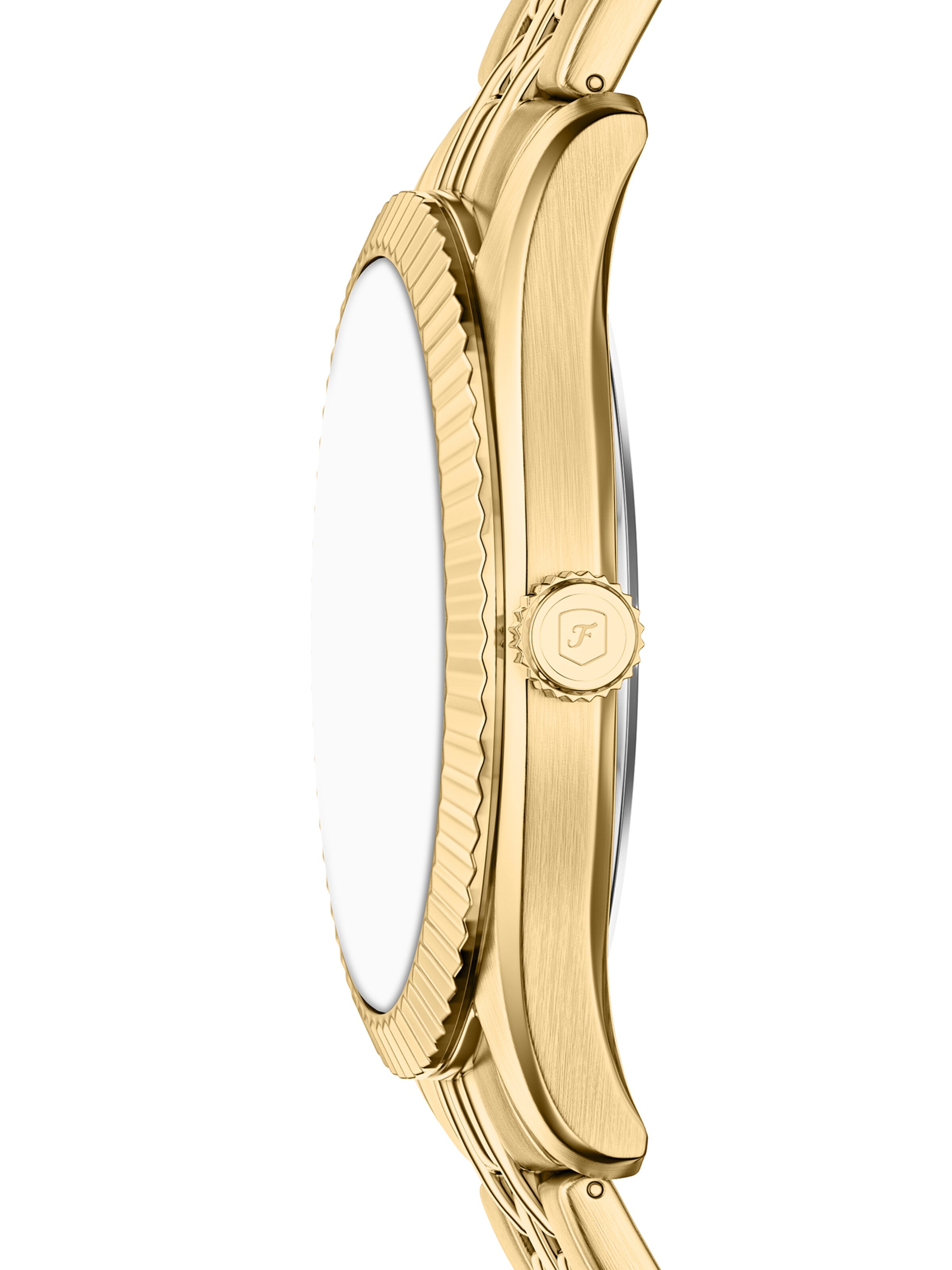 FOSSIL Analog watch 'CAMPBELL' in Gold