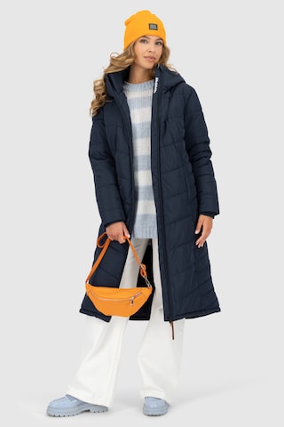 alife & kickin - Chaqueta de invierno ' JuaAK A ' en azul: frente