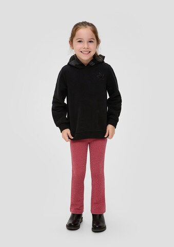 s.Oliver Sweatshirt in Schwarz