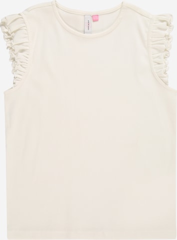 Vero Moda Girl Μπλουζάκι 'LOTTA' σε λευκό: μπροστά