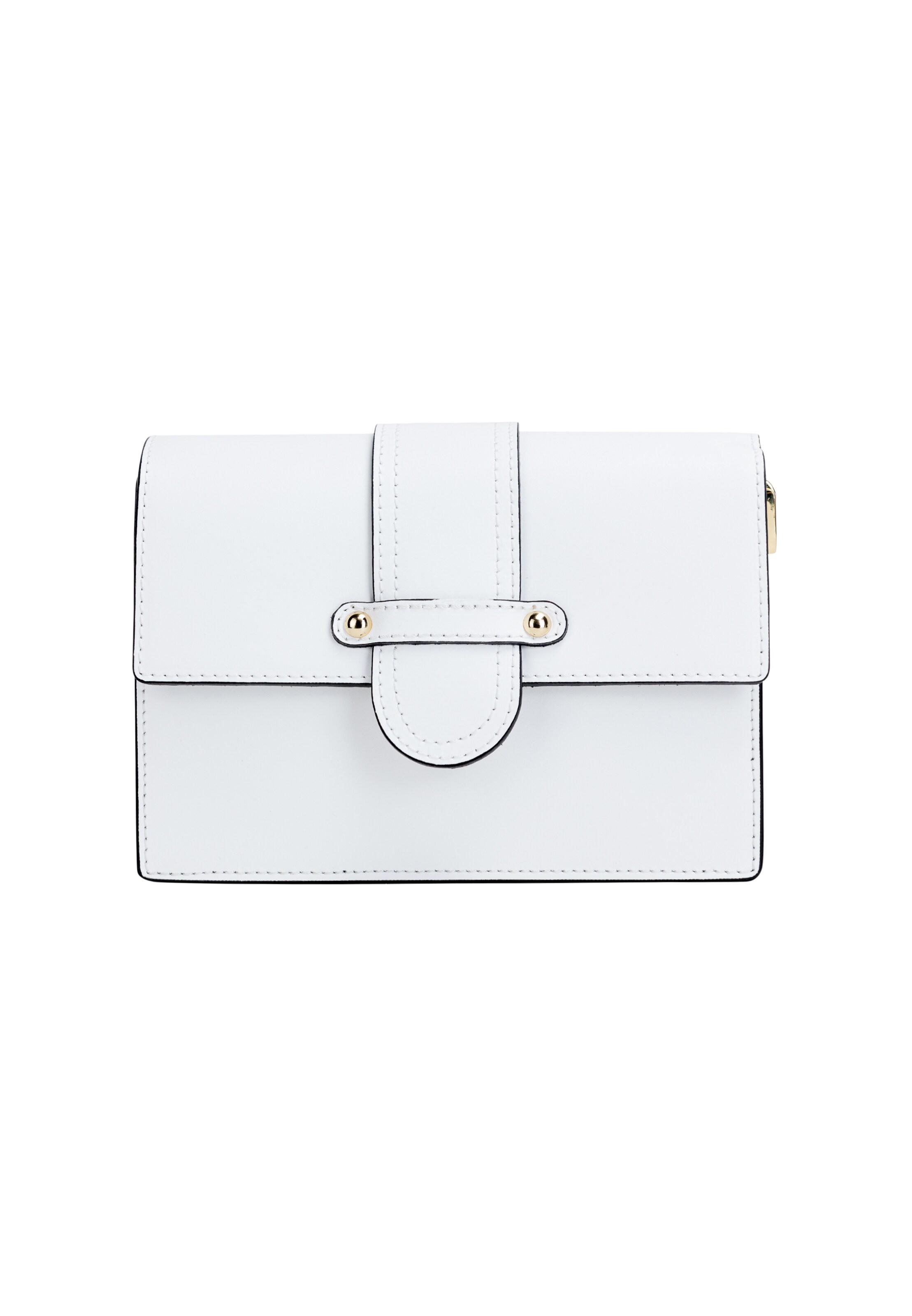 faina - Mala de ombro em branco: frente