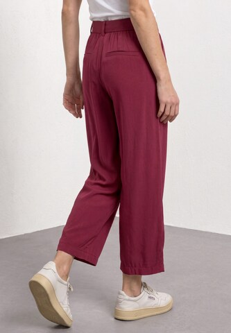 STREET ONE Wide Leg Hose in Rot