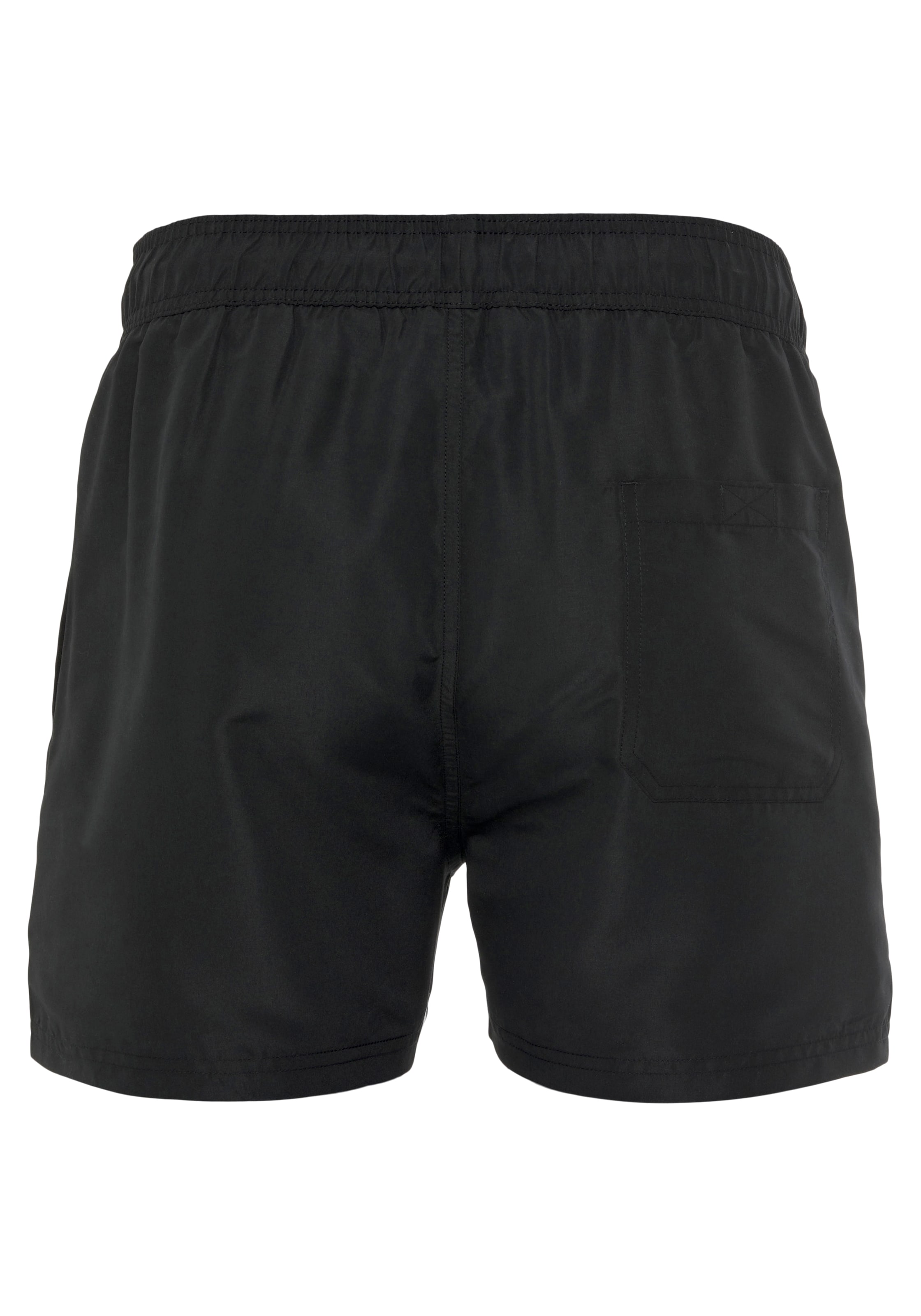 LONSDALE Štandardný strih Plavecké šortky 'Kilstay' - Čierna
