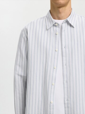 SELECTED Regular Fit Hemd 'SLHREGCLAY' in Blau