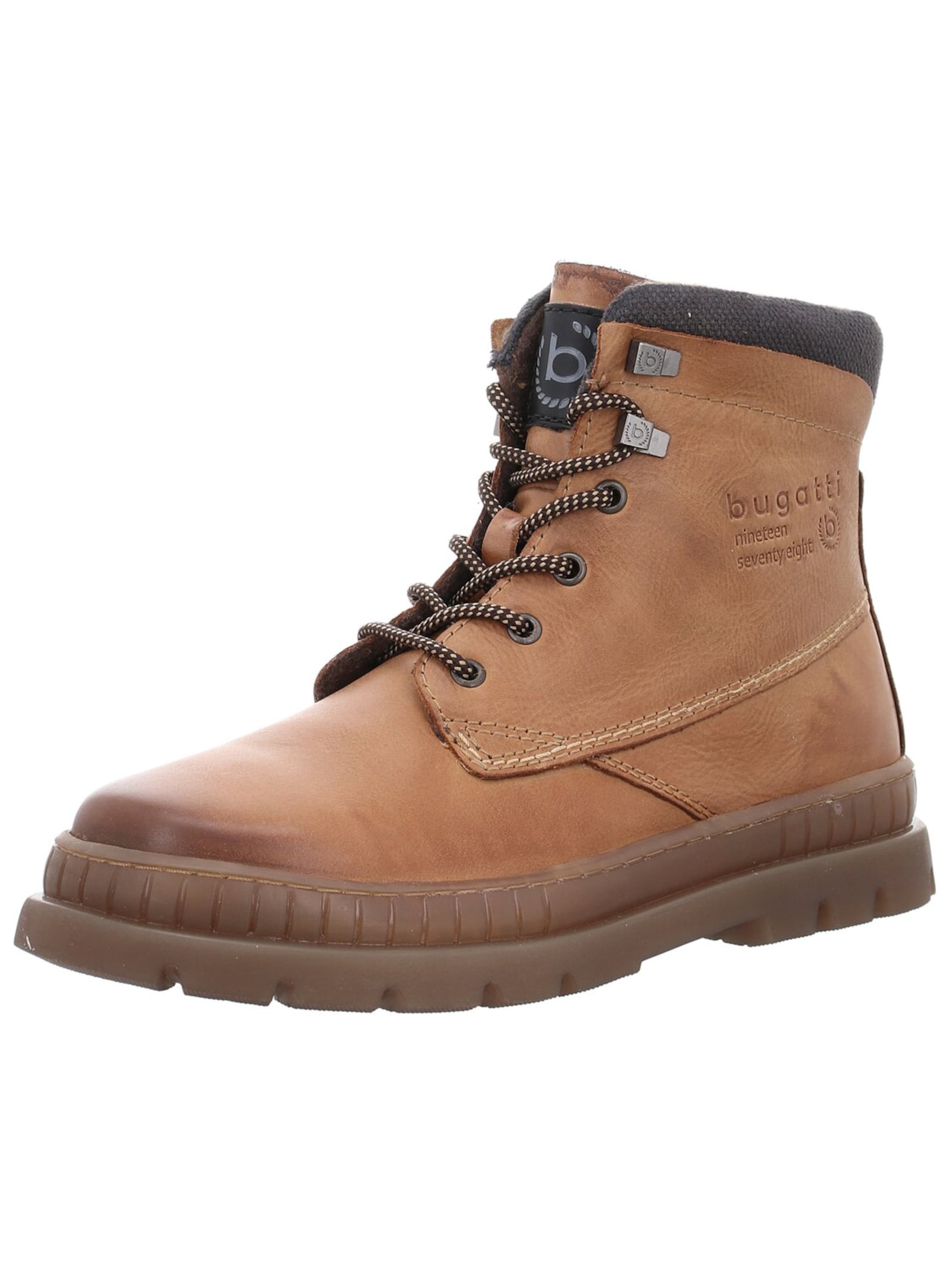 bugatti Boots in Brown: front