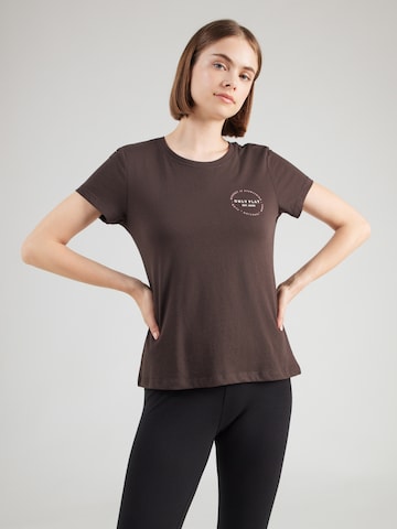 ONLY PLAY - Camiseta funcional 'ONPPICA' en marrón: frente