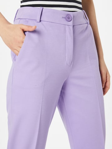 ESPRIT Slimfit Kalhoty – fialová