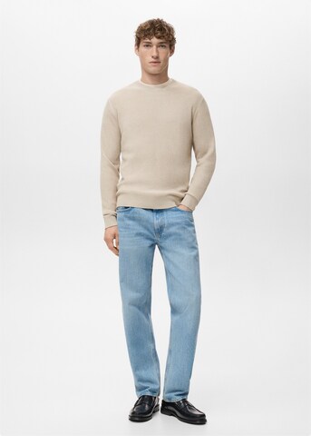 MANGO MAN Sweater 'Antigua' in Beige
