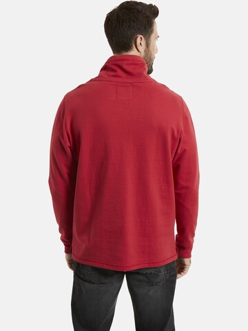 Jan Vanderstorm Sweatshirt ' Hentri ' in Red