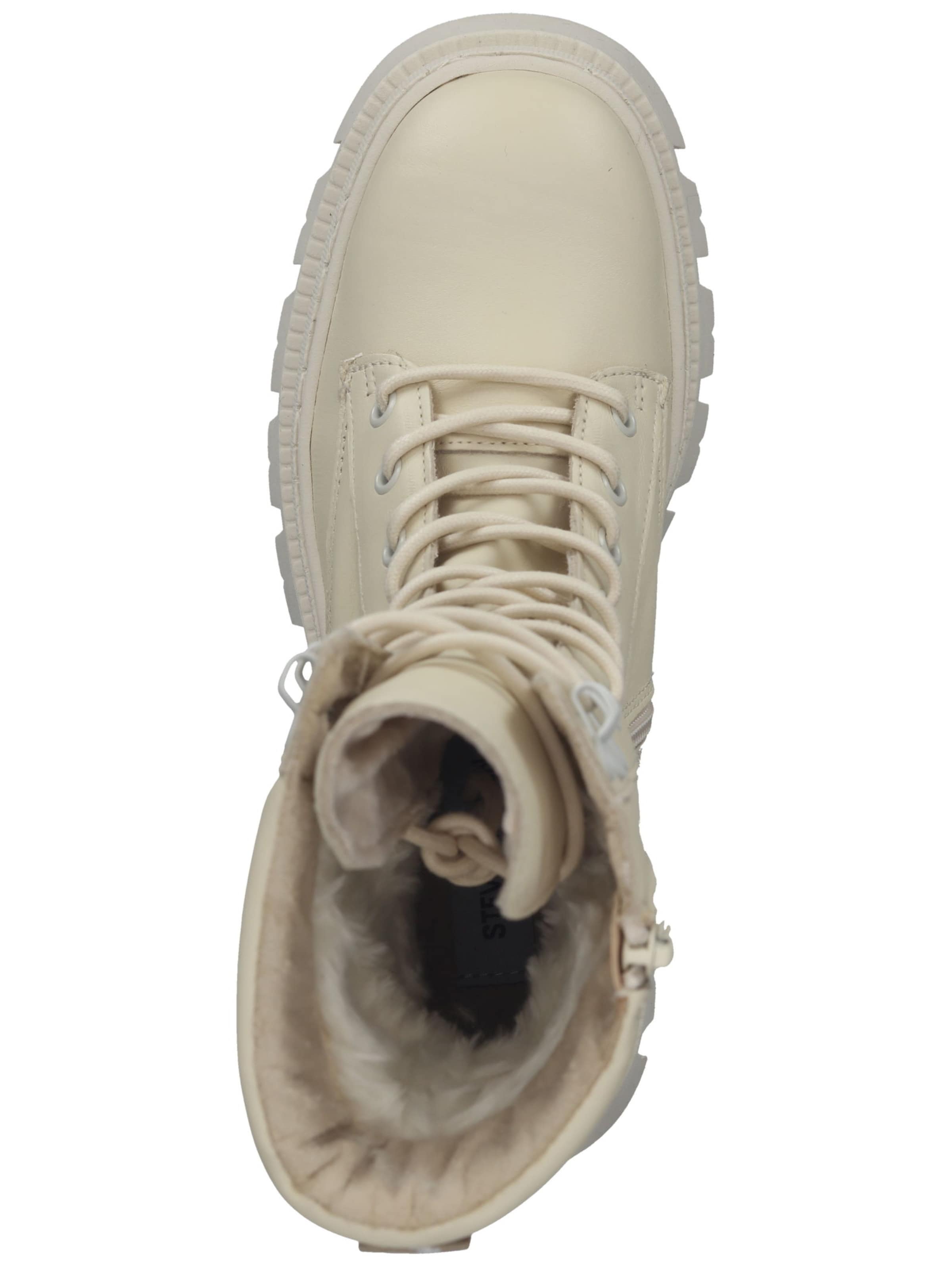 Bottines à lacets STEVE MADDEN en blanc