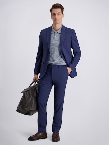 Coupe regular Veste de costume 'Grant' PIERRE CARDIN en bleu