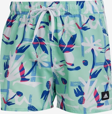 ADIDAS SPORTSWEAR Boardshorts in Groen: voorkant