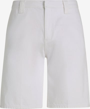 Calvin Klein Jeans Regular Hose in Weiß: predná strana