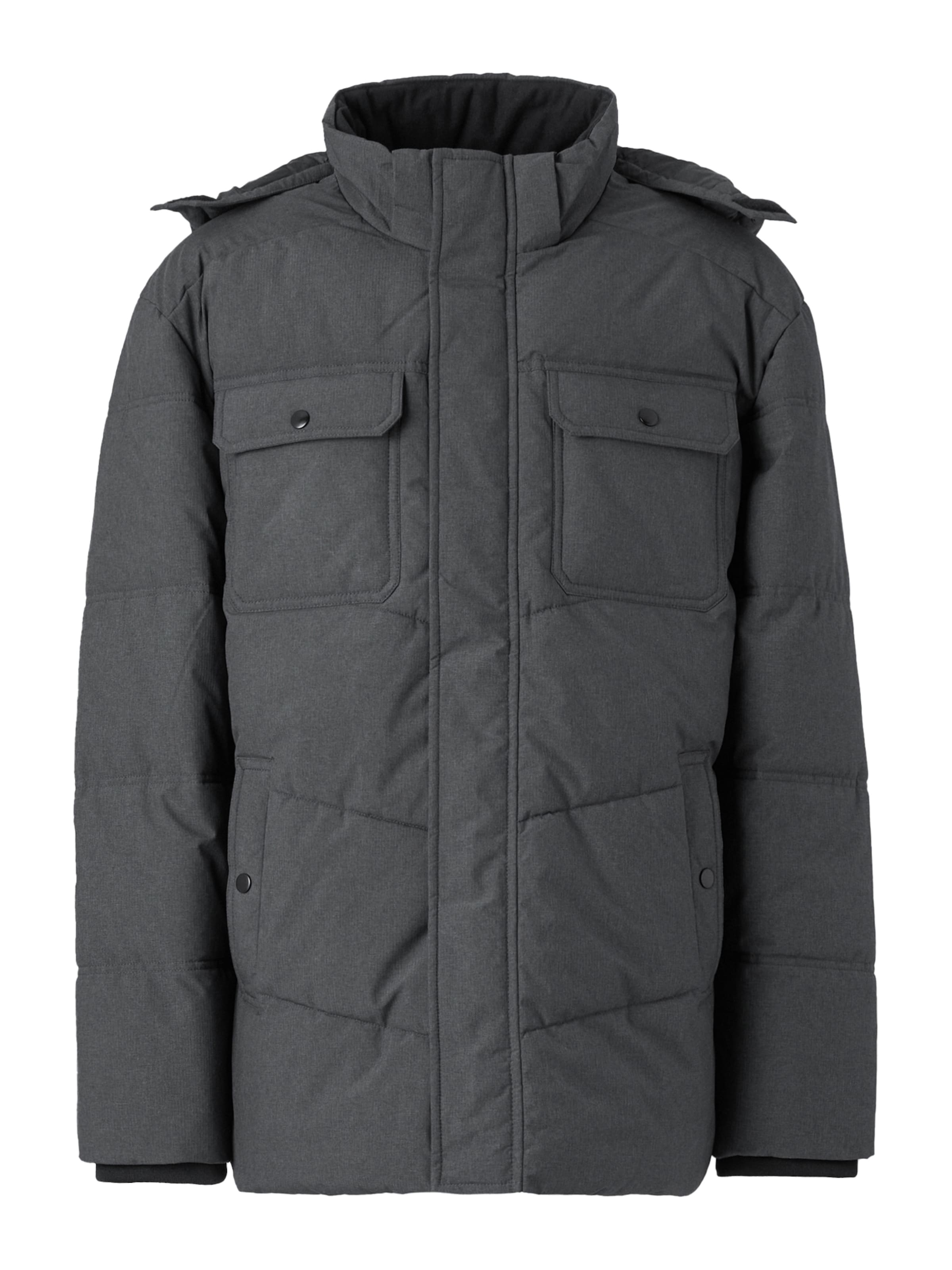 Jack & Jones Plus Vinterjakke 'Morgan' i grå: forside