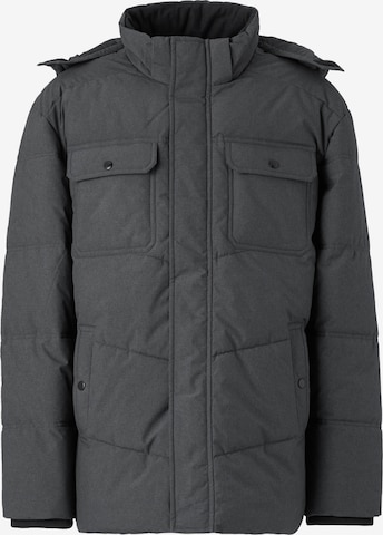 pilka Jack & Jones Plus Žieminė striukė 'Morgan': priekis