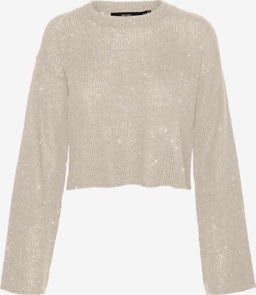 VERO MODA Pullover 'LEILANI' i beige: forside