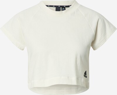 ADIDAS PERFORMANCE Sportshirt in schwarz / naturweiß, Produktansicht