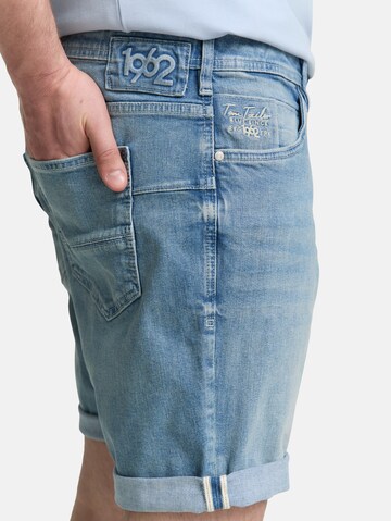 TOM TAILOR Men + Regular Jeans in Blauw