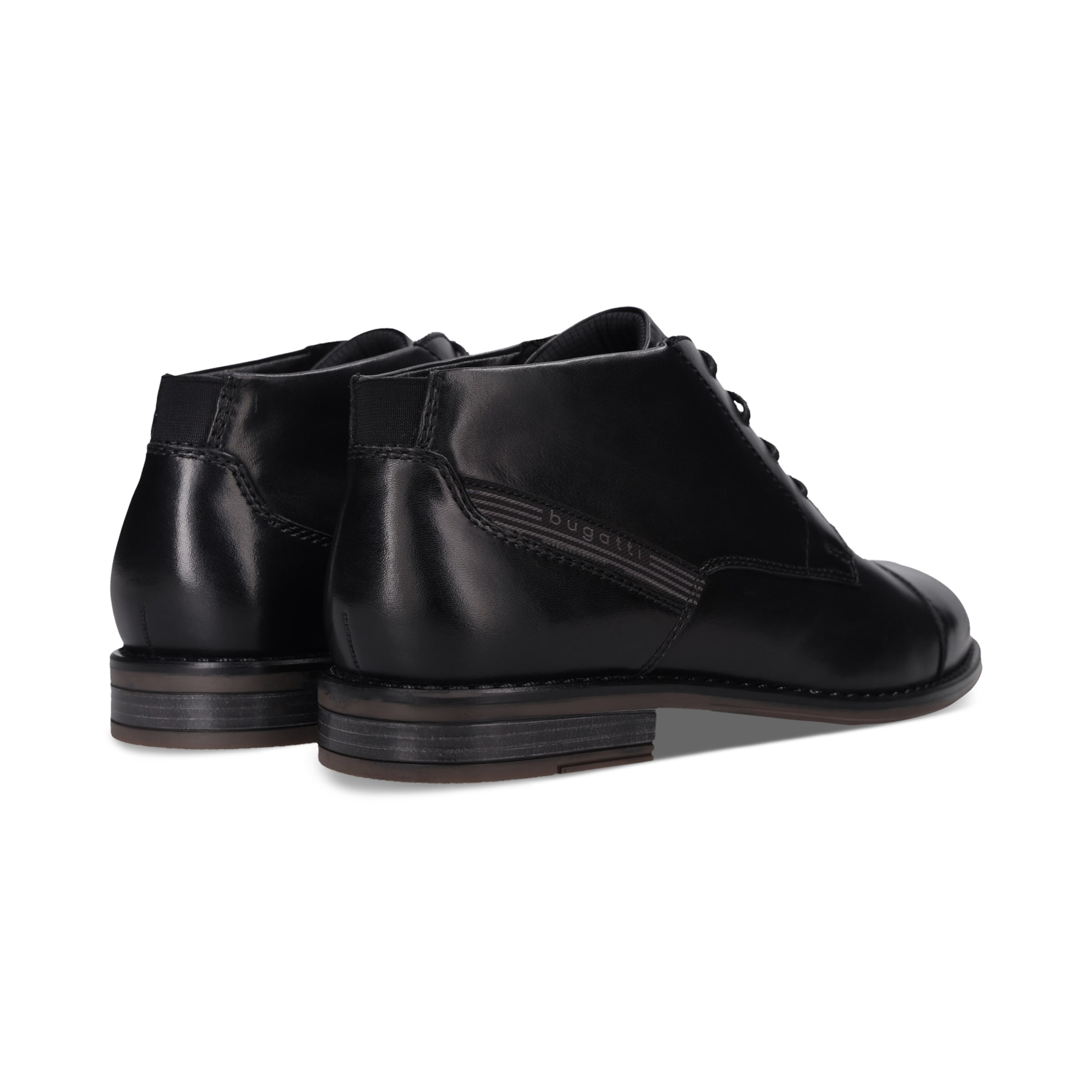bugatti Lace-up boots in Black