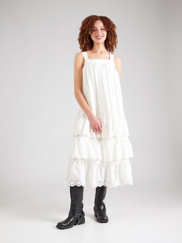 VERO MODA Dress 'VMPEACH' in White: front