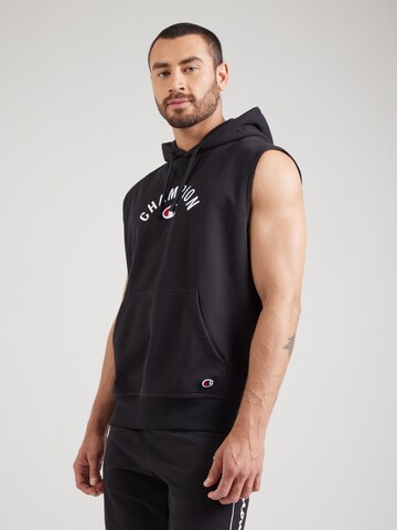 Champion Authentic Athletic Apparel Μπλούζα φούτερ σε μαύρο: μπροστά