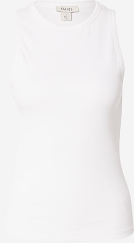 Oasis Top in White: front