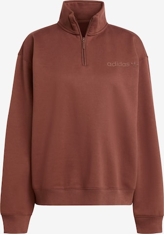 ADIDAS ORIGINALS Sweatshirt 'Essentials' in Braun: Vorderseite