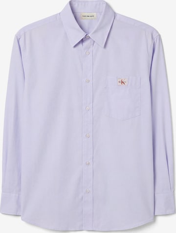Calvin Klein Jeans Shirt in Lila: Vorderseite