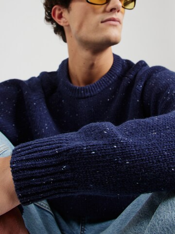 Carhartt WIP Pullover 'Anglistic' in Blau