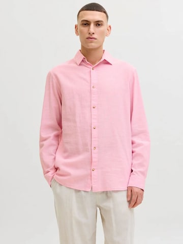 Jacks & Jones Regular fit Overhemd in Roze