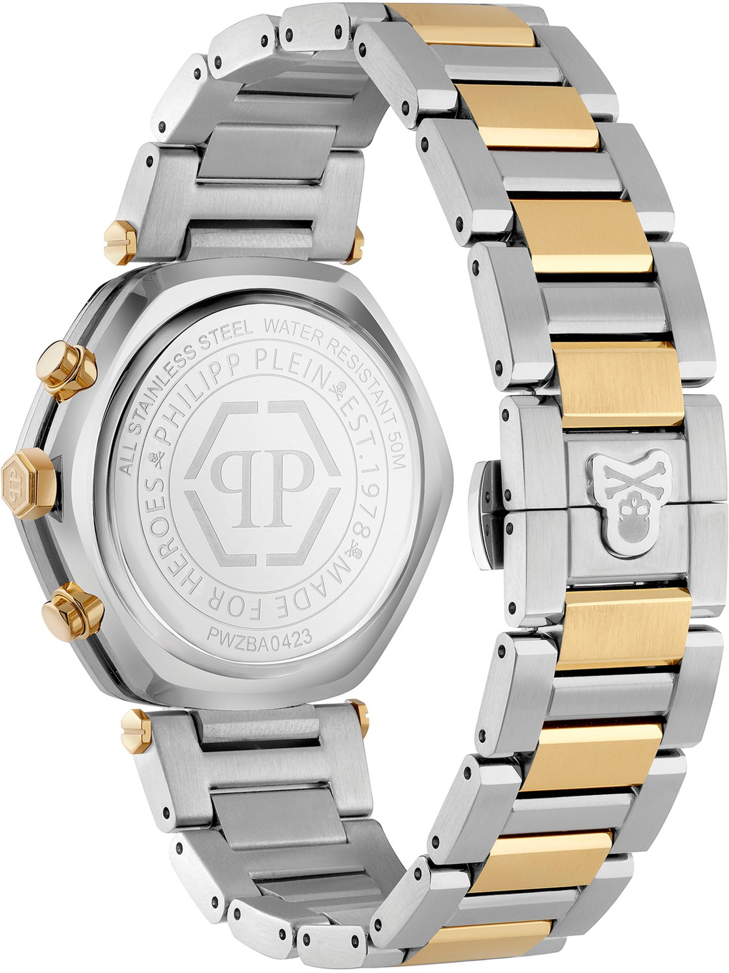 Philipp Plein Analoog horloge in Zilver