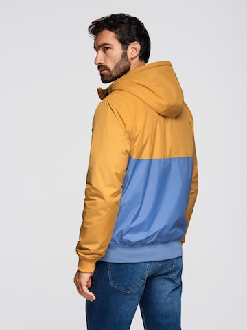 Ombre Přechodná bunda – modrá