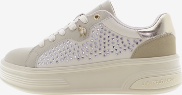 U.S. POLO ASSN. Platform trainers 'ASUKA006WDTY1' in White: front