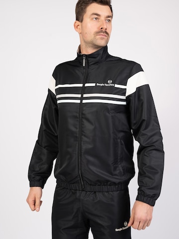 Sergio Tacchini Joggingpak 'Plug in' in Zwart