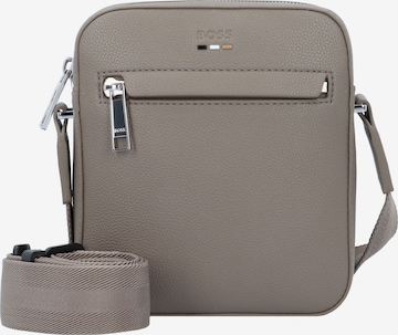 Sac à bandoulière BOSS en marron : devant