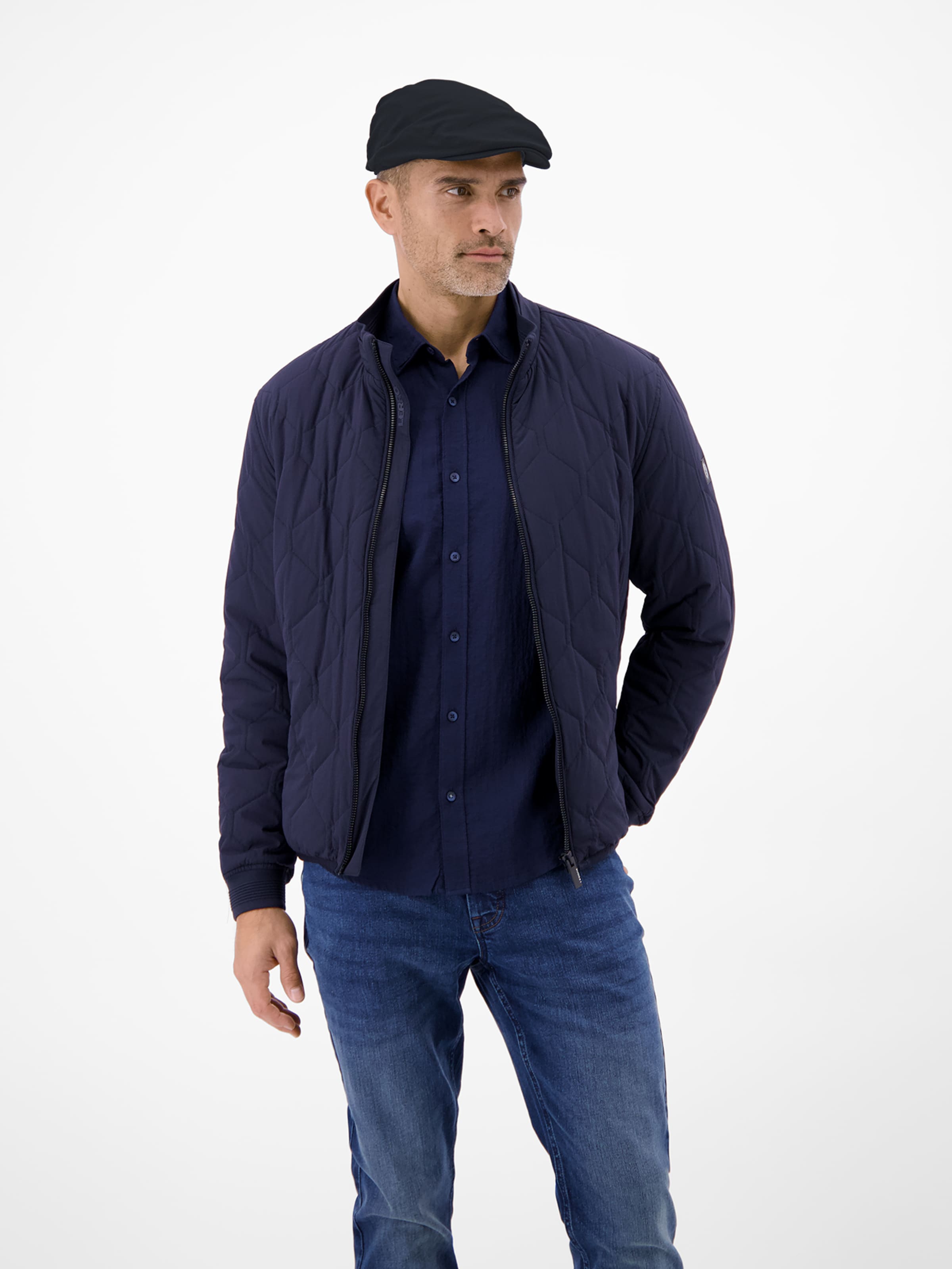 LERROS Beanie in Blue: front