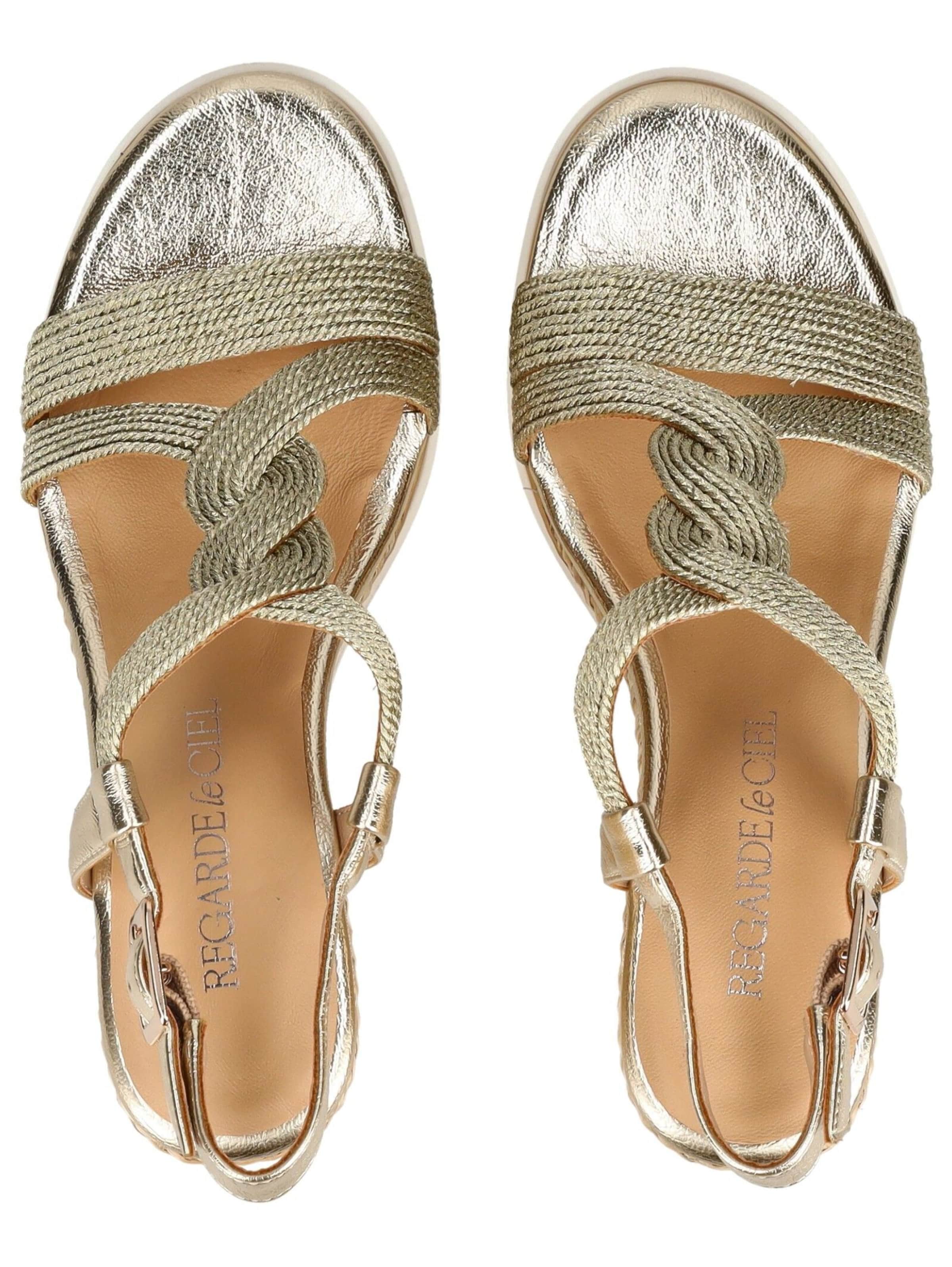 Regarde le Ciel Sandaal in Goud