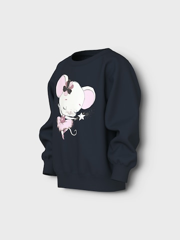 NAME ITSweater majica 'NMFVENUS' - plava boja